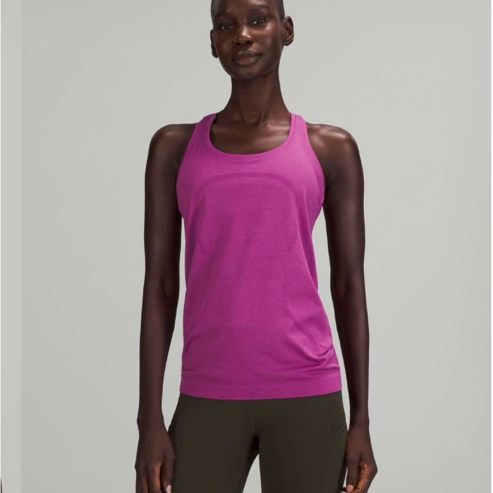 Lululemon Athletica Magenta Tank Top